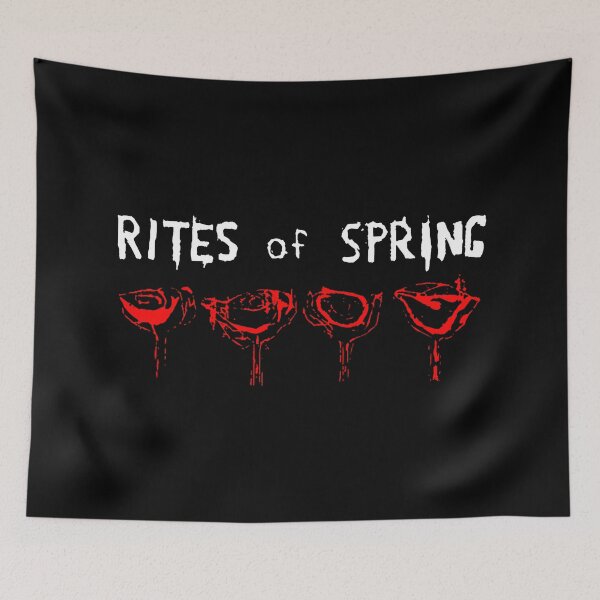 Item preview, Rose Pattern Silhouette Red designed and sold by billiasbros.