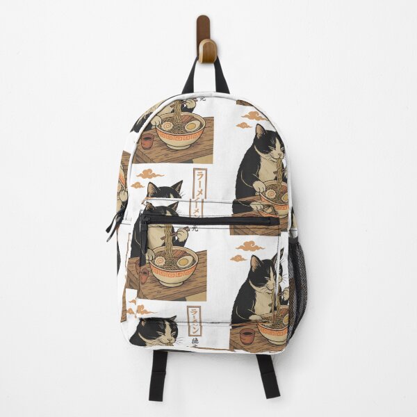 Item preview, Ramen Cat Japanese Cat Eating Noodle Kawaii Ramen Lover designed and sold by jinajinawoodood.