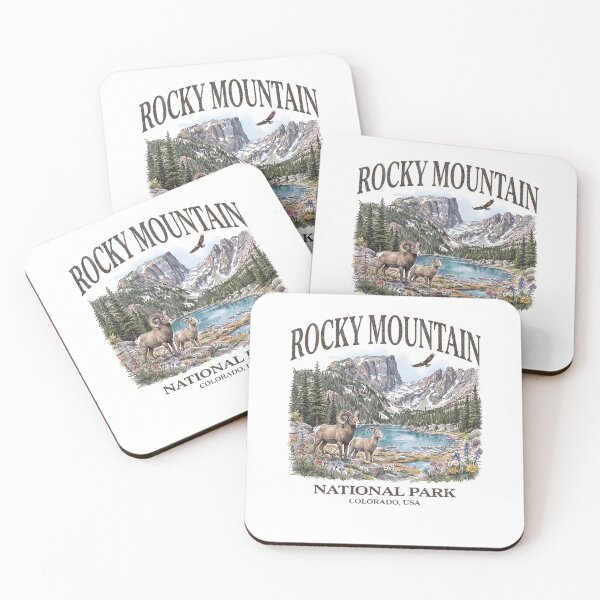Item preview, Rocky Mountain National Park Colorado Wildlife Scenic Nature designed and sold by jinajinawoodood.