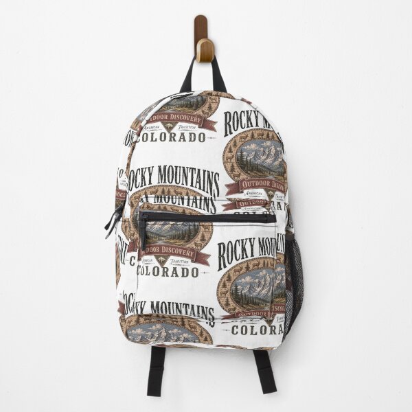 Artikelvorschau, Rocky Mountains Colorado Outdoor Discovery Vintage Mountain entworfen und verkauft von jinajinawoodood.