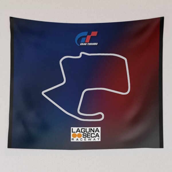 Item preview, Gran Turismo Laguna Seca Raceway Map Circuit designed and sold by J's Models.