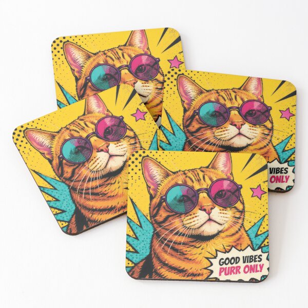 Item preview, Purrfect Orange Cat Pop Art Retro Comic designed and sold by IndiePoppySeeds.