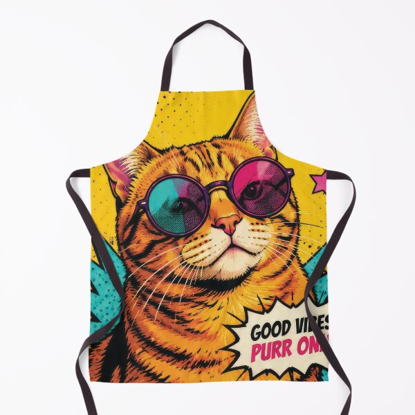 Item preview, Purrfect Orange Cat Pop Art Retro Comic designed and sold by IndiePoppySeeds.