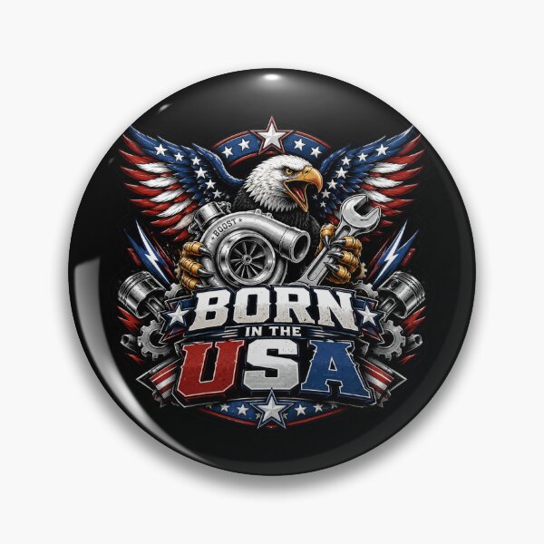 Item preview, American Car Born USA designed and sold by JacobSpace.