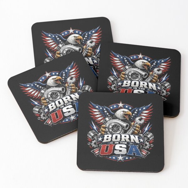 Item preview, American Car Born USA designed and sold by JacobSpace.