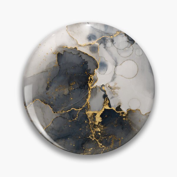 Item preview, Midnight Gold Ink Art designed and sold by PourtionOfArt.
