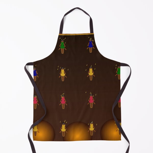 Item preview, African Djembe Drummer Music Night Fire Pattern Art designed and sold by AfricanArtHub.