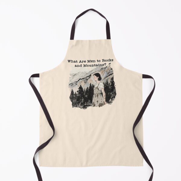 Item preview, What Are Men to Rocks and Mountains – Vintage Pride and Prejudice Jane Austen Quote Art designed and sold by FIREDesignsPOD.