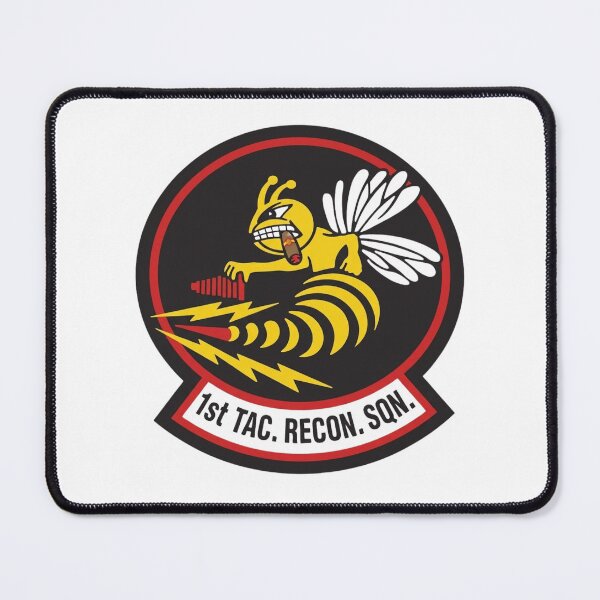 Item preview, 1st Tactical Reconnaissance Squadron Military Patch designed and sold by CharlieDesings.