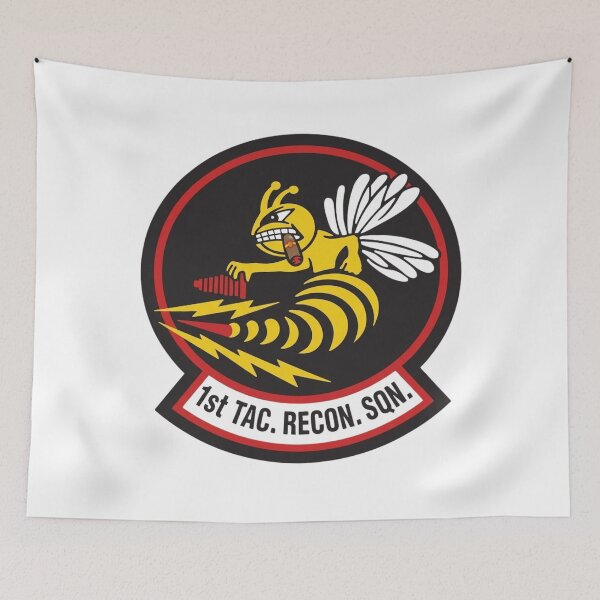 Item preview, 1st Tactical Reconnaissance Squadron Military Patch designed and sold by CharlieDesings.
