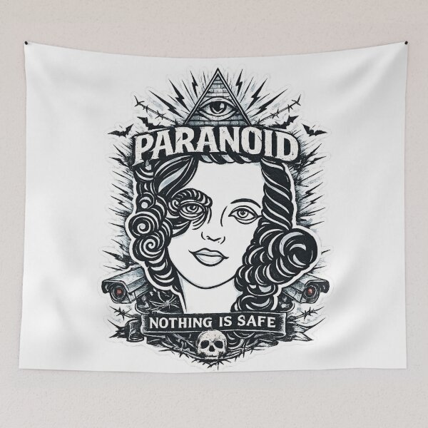 Item preview, paranoid! Nothing is safe designed and sold by DeatheGreapeR.