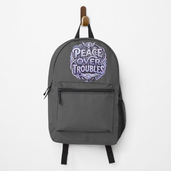 Item preview, Peace Over Troubles - The Holographic Iridescent Edition designed and sold by TrinovaCreates.