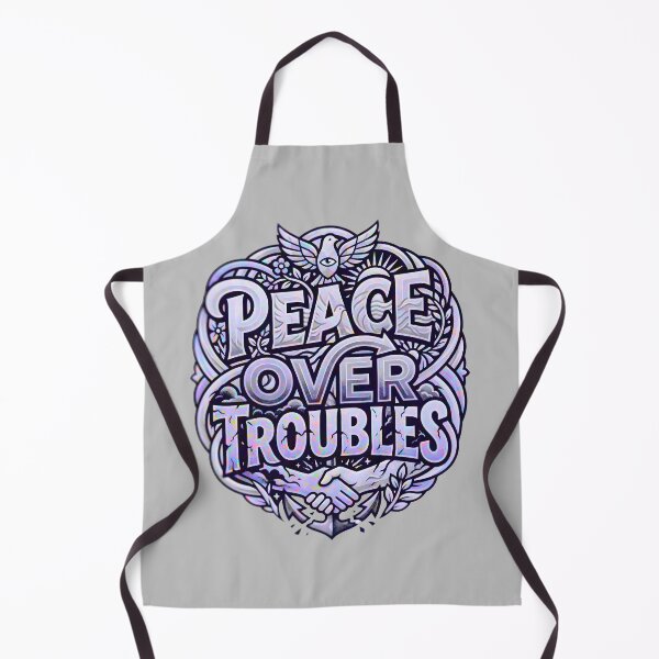 Item preview, Peace Over Troubles - The Holographic Iridescent Edition designed and sold by TrinovaCreates.
