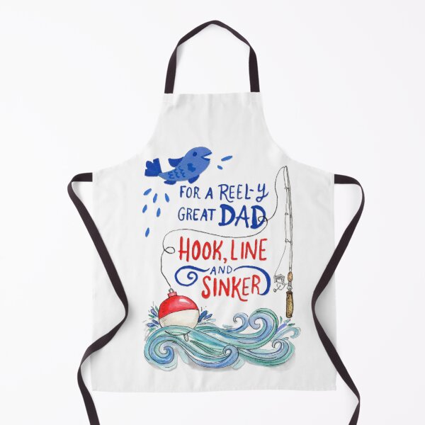 Item preview, Reel-y Great Dad Fishing Hook, Line and Sinker designed and sold by DesignsbyHope1.