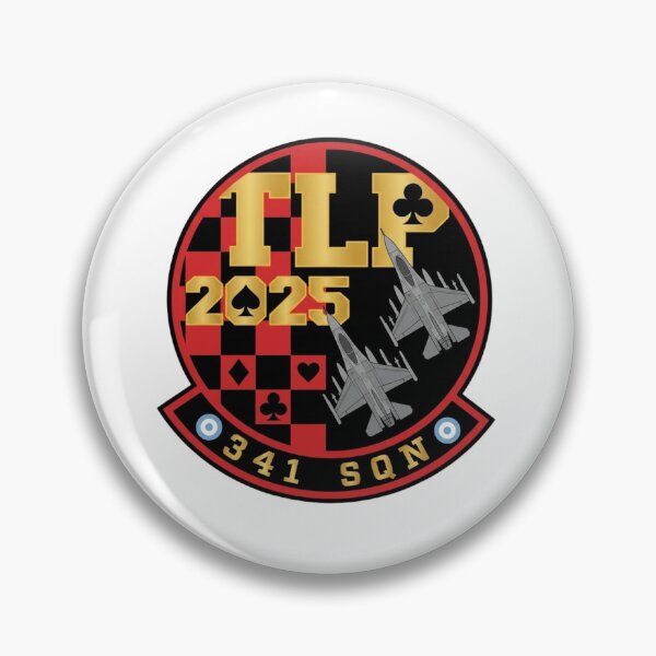 Item preview, Hellenic Air Force 341 Squadron TLP 2025 Commemorative Patch designed and sold by CharlieDesings.