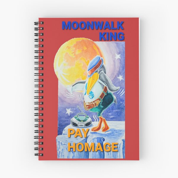 Aperçu de l'œuvre Manchot Moonwalk sur glace créée et vendue par DennisKing.