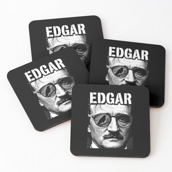 Item preview, Edgar Allan Poe Raven Vintage Pop Art Gothic Portrait designed and sold by GrandeDuc.