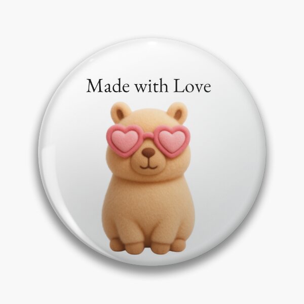 Item preview, Heart Glasses Bear Cute Love Aesthetic Character designed and sold by Siti Hoiriyah.