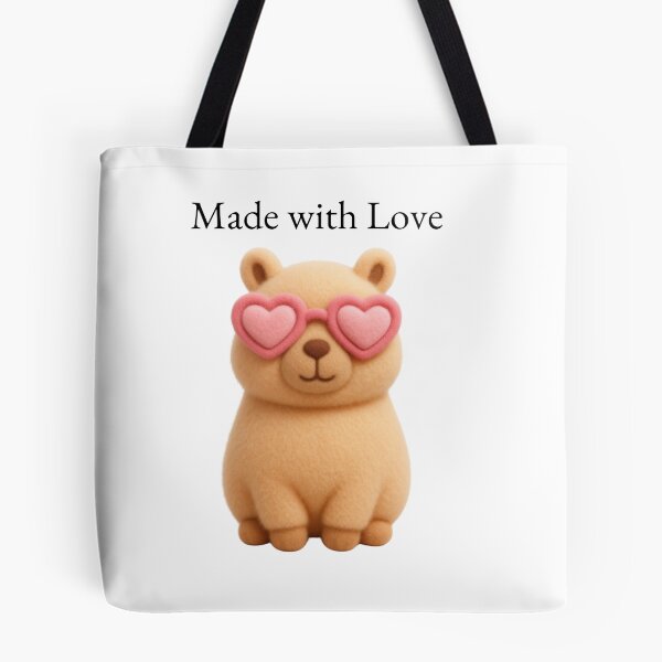 Item preview, Heart Glasses Bear Cute Love Aesthetic Character designed and sold by Siti Hoiriyah.