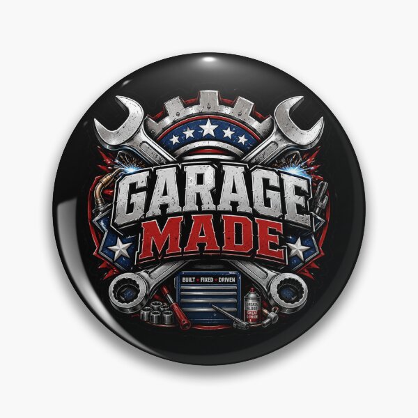 Item preview, American Car Garage designed and sold by JacobSpace.