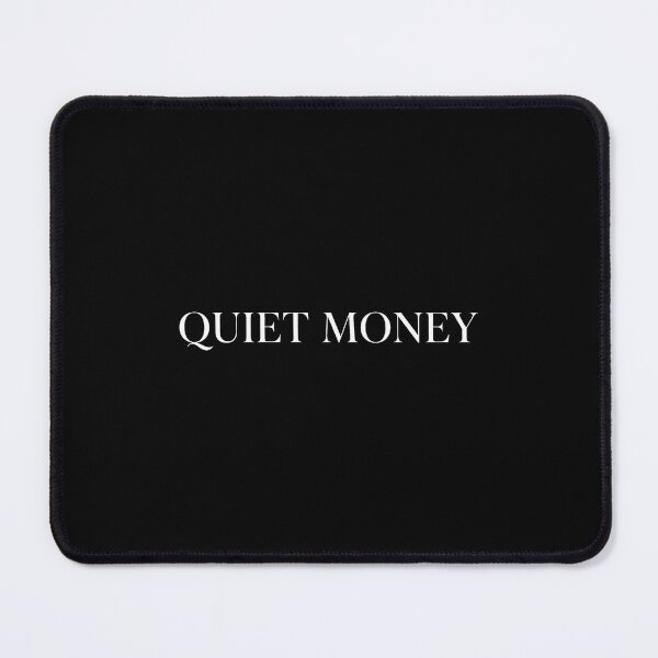 Item preview, QUIET MONEY Quiet Luxury Elegant Serif Typography Aesthetic designed and sold by DuckOddity.