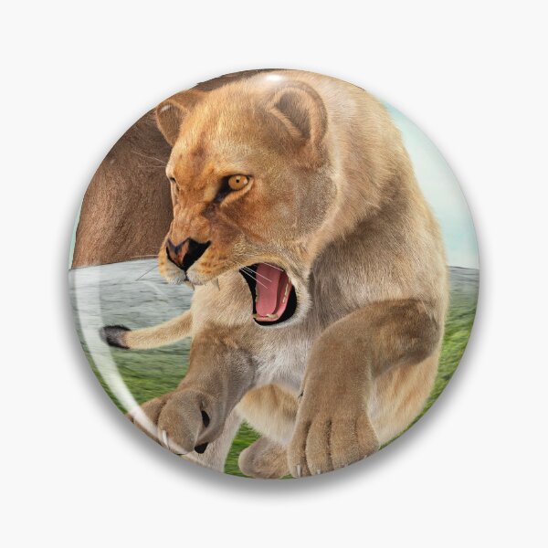 Item preview, Fierce Lioness Jungle Adventure Art designed and sold by Vac1.