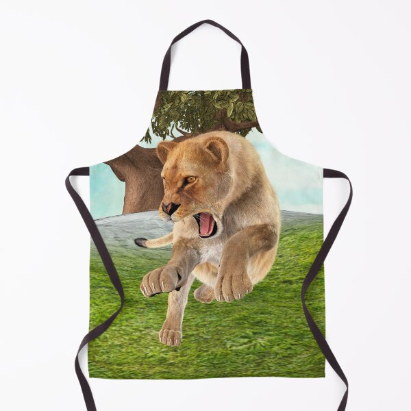 Item preview, Fierce Lioness Jungle Adventure Art designed and sold by Vac1.