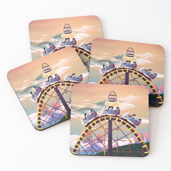 Item preview, Sweet Ride to Self-Love - Surreal Roller Coaster Art designed and sold by Divichan.