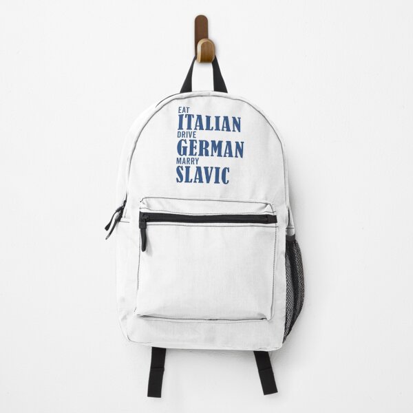 Item preview, Eat Italian Drive German Marry Slavic Funny designed and sold by nosu-art-pod.