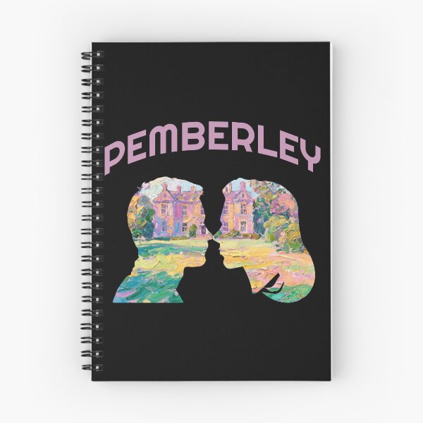 Item preview, Pemberley Estate Silhouette Art – Vintage Pride and Prejudice Mr Darcy Pastel Oil Painting designed and sold by FIREDesignsPOD.