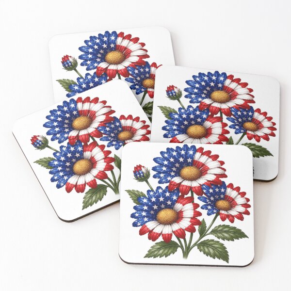Item preview, Patriotic Garden Flowers America designed and sold by PetalGarden.