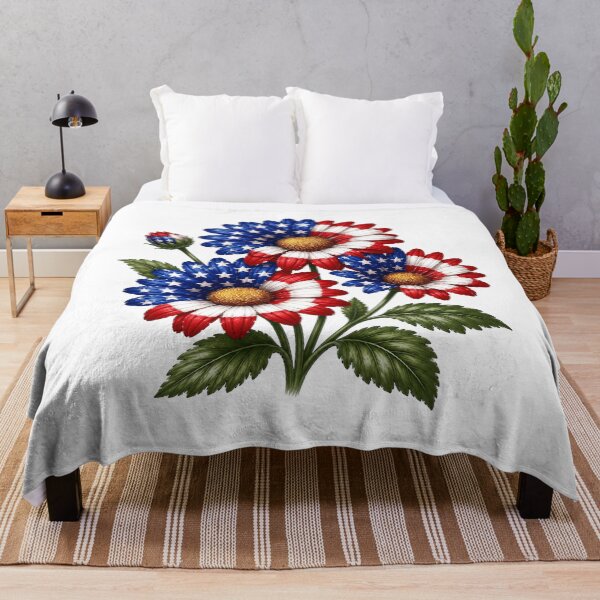 Item preview, Patriotic Garden Flowers America designed and sold by PetalGarden.