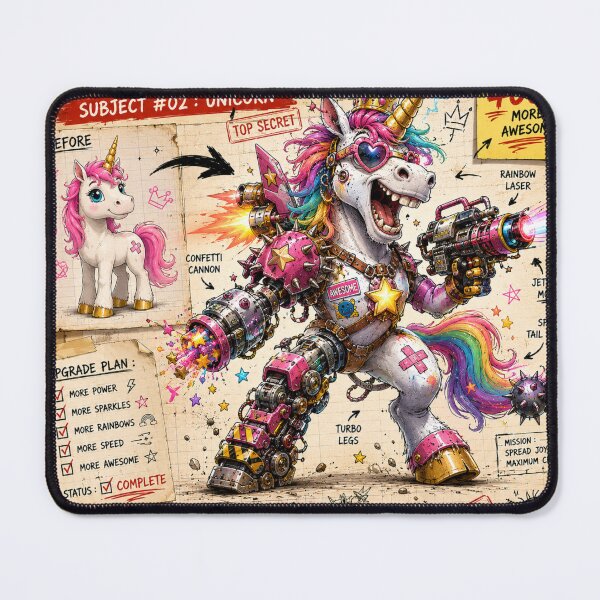 Item preview, Project Upgrade Subject 02 Unicorn designed and sold by VisualWeight.