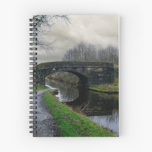 Item preview, Brown Bank Bridge, Rochdale Canal at Smithy Bridge designed and sold by ArtworkNorth.