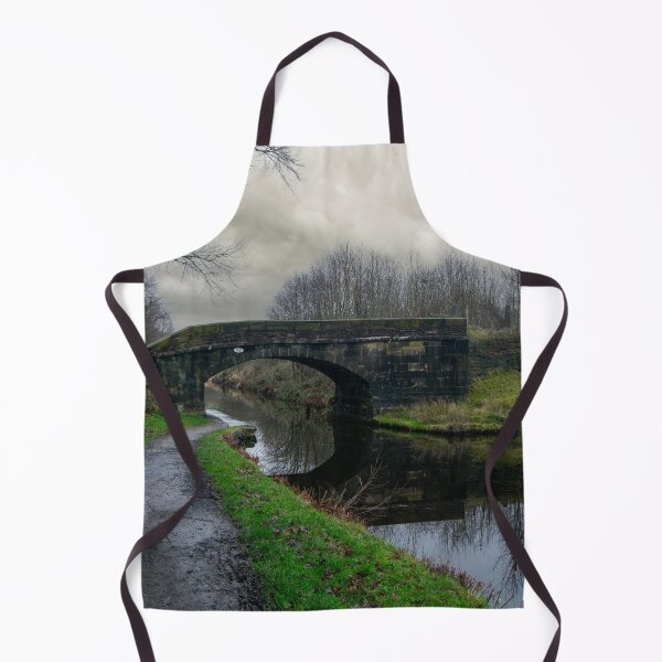 Item preview, Brown Bank Bridge, Rochdale Canal at Smithy Bridge designed and sold by ArtworkNorth.