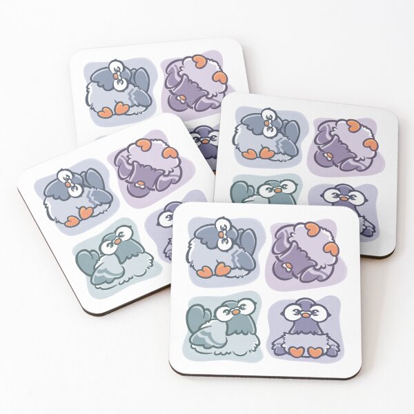 Item preview, Funny Pigeon Pattern designed and sold by SketchesWSara.