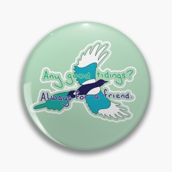 Item preview, Critical Role Campaign 4 - Schemers Magpies "Good Tidings" designed and sold by Scientifically Inclined.