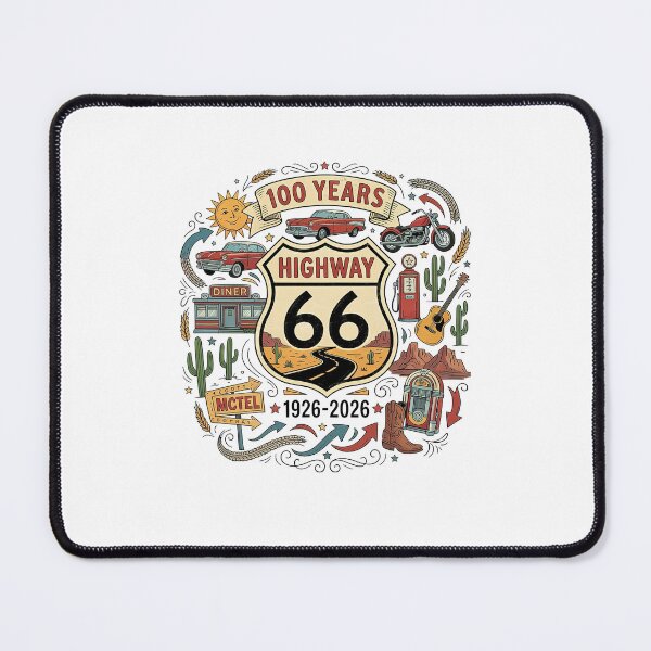 Item preview, Route 66 Road Highway Vintage designed and sold by nosu-art-pod.