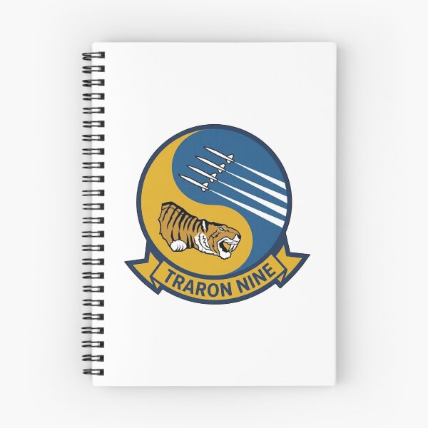 Item preview, US Navy Training Squadron Nine (VT-9) Tigers Patch designed and sold by CharlieDesings.