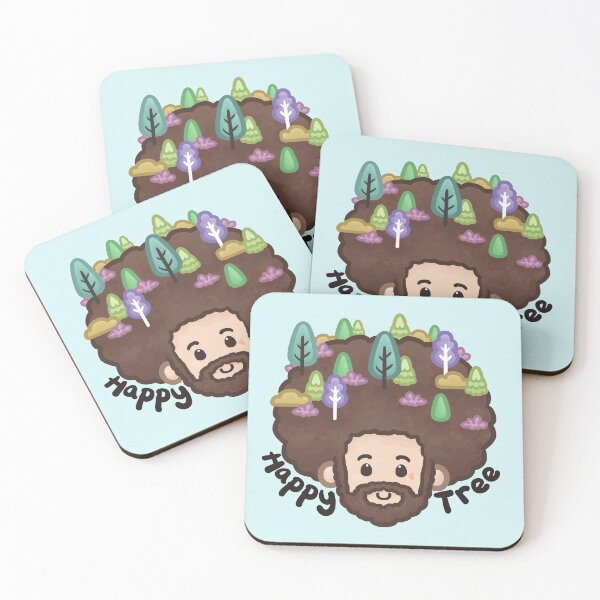 Item preview, Bob Ross Quotes Happy Little Tree designed and sold by Khotekmei.