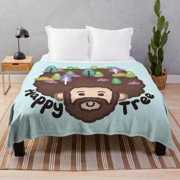 Item preview, Bob Ross Quotes Happy Little Tree designed and sold by Khotekmei.