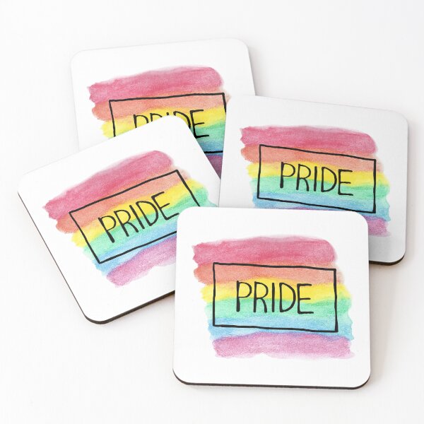 Item preview, Hand Drawn PRIDE Rainbow Typography Pride Month Design designed and sold by missbobbit.