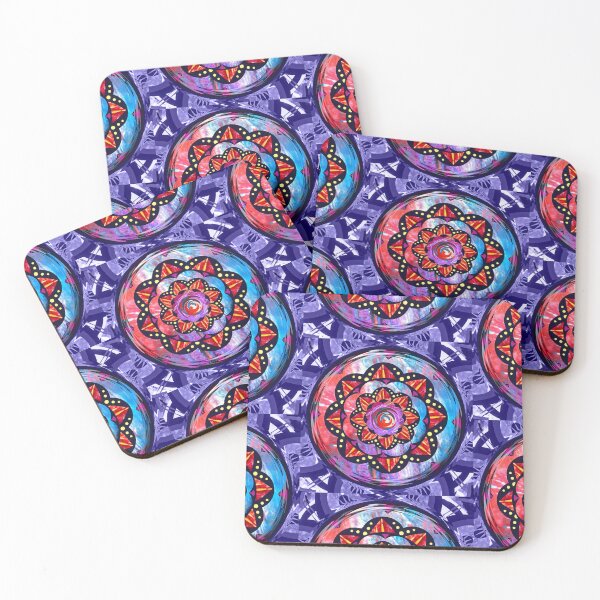 Item preview, Psychedelic Penny Flower designed and sold by Christy Stauffenberg.