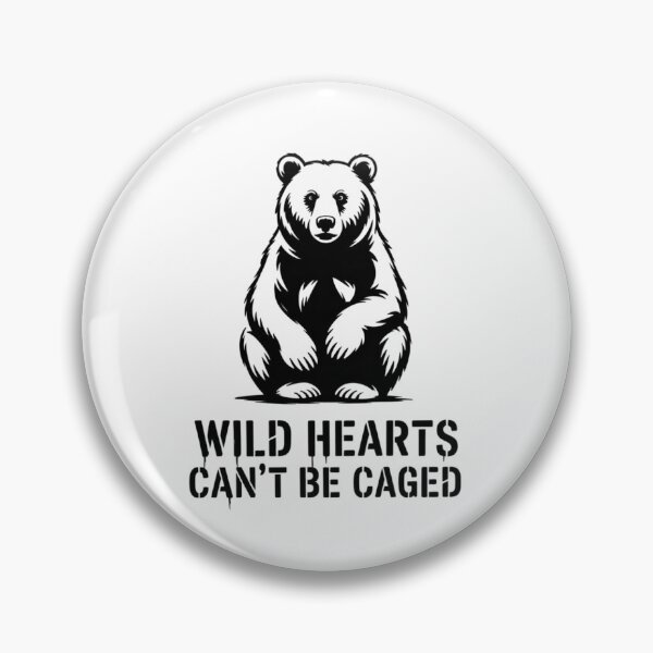 Item preview, Banksy Bear - Wild hearts can't be caged designed and sold by 123ks.