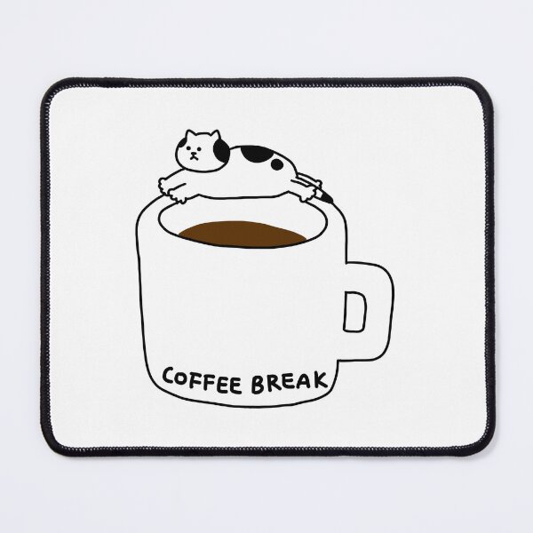 Item preview, a Cat on the cup of coffee designed and sold by superbaechoo.
