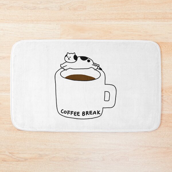 Item preview, a Cat on the cup of coffee designed and sold by superbaechoo.