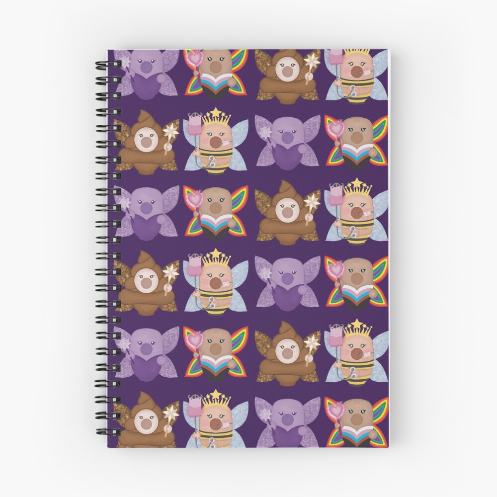 Item preview, Spiral Notebook designed and sold by TwinkleBellStudio.