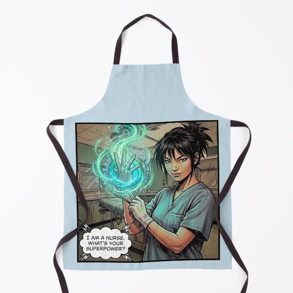 Item preview, Magical Nurse Superhero Comic Art designed and sold by rygenr8.