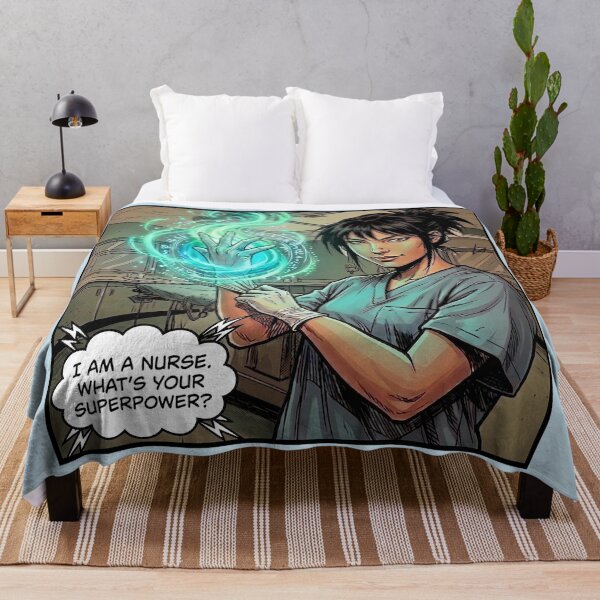 Item preview, Magical Nurse Superhero Comic Art designed and sold by rygenr8.