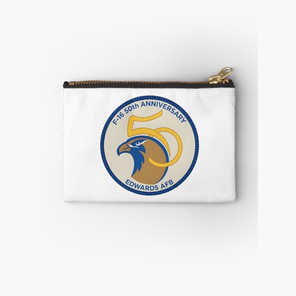 Item preview, F-16 Fighting Falcon 50th Anniversary Edwards AFB Commemorative Patch designed and sold by CharlieDesings.